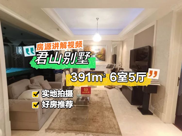 君山別墅6室5廳4衛(wèi)391.84㎡南北790萬(wàn)